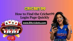 Read more about the article How to Find the Cricbet99 Login Page Quickly