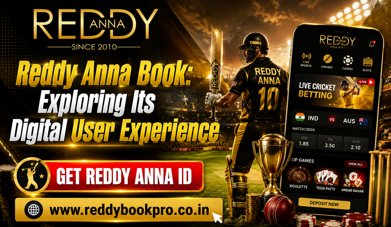 Read more about the article Reddy Anna Book: Exploring Its Digital User Experience