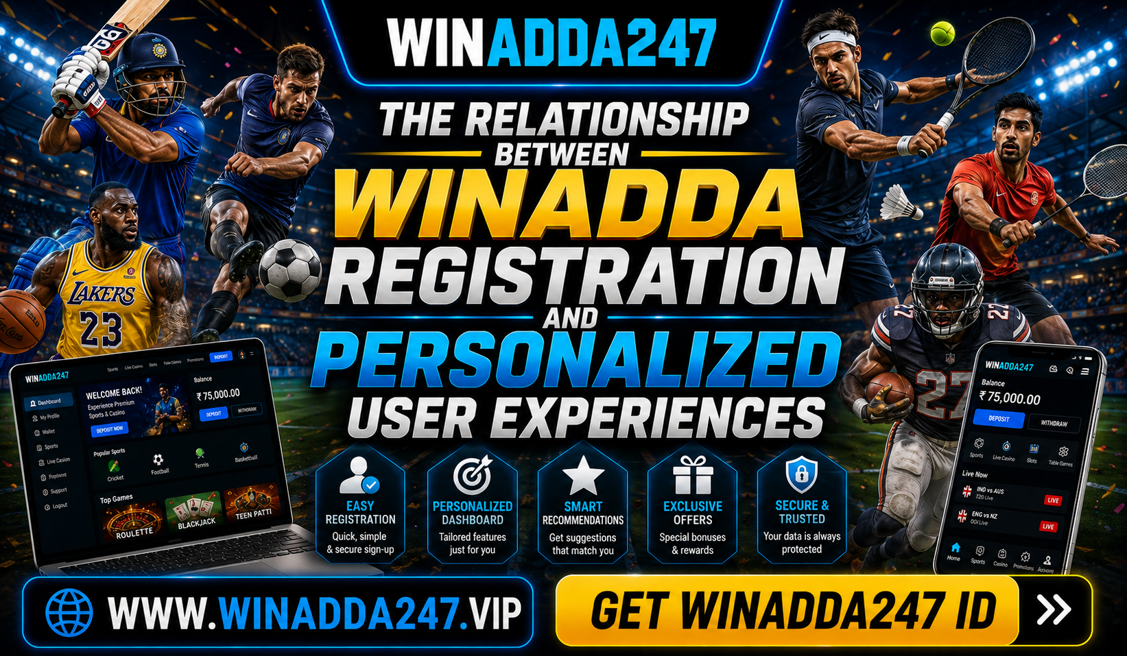 Read more about the article The Relationship Between Winadda Registration and Personalized User Experiences